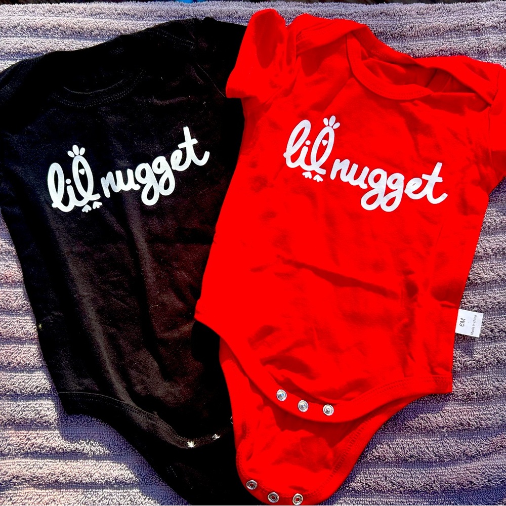 Chick Fil A onesie for your little nugget
